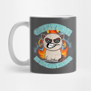 Catitude is everything Mug